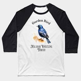 Garden Bird Malabar Whistling Baseball T-Shirt